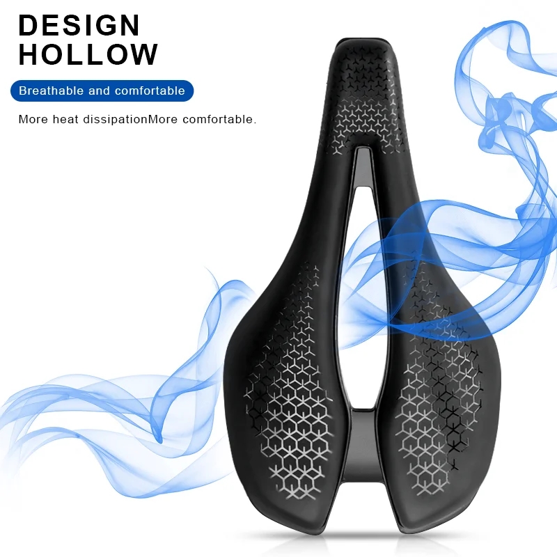 Siège De Vélo Rembourré Coussin De Selle Pour Hommes Femmes Vtt Route Cyclisme