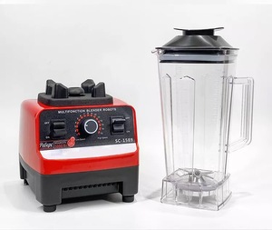 เครื่องปั่น2L 4500W มอเตอร์7630กำลังแรงสูงเครื่องปั่นแบบถ้วยคู่เครื่องปั่นน้ำผลไม้เครื่องปั่นมิลค์เชคเกอร์2025ดีไซน์ใหม่ - Product Image 3
