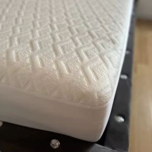 <span class=keywords><strong>Housse</strong></span> <span class=keywords><strong>de</strong></span> <span class=keywords><strong>matelas</strong></span> à ressorts ensachés en bambou Jacquard imperméable à l'eau <span class=keywords><strong>drap</strong></span> <span class=keywords><strong>de</strong></span> lit protège-<span class=keywords><strong>matelas</strong></span> pour hôtel maison - Product Image 1