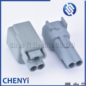2 Pin otomotiv su geçirmez konnektör kablolama gündüz çalışan lamba tak Mustang için E-4014B Solenoid konektörü - Product Image 2