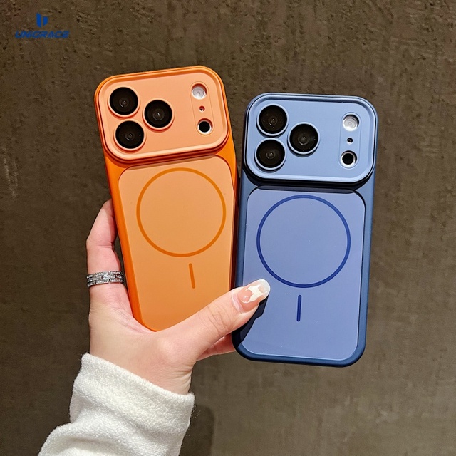 For iphone 14 Plus case Magnetic and Shock Proof for iphone 17 Pro Max Cover case