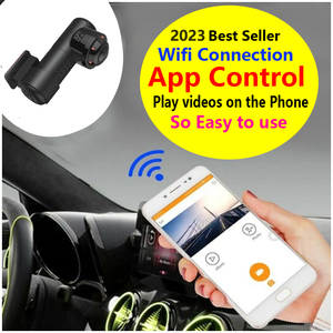 Enregistreur de caméra de tableau de bord de véhicule Wifi panoramique à 360 degrés 4K 2160P IR Vision nocturne voiture boîte noire DVR caméra vidéo-enregistreur pour voiture - Product Image 6