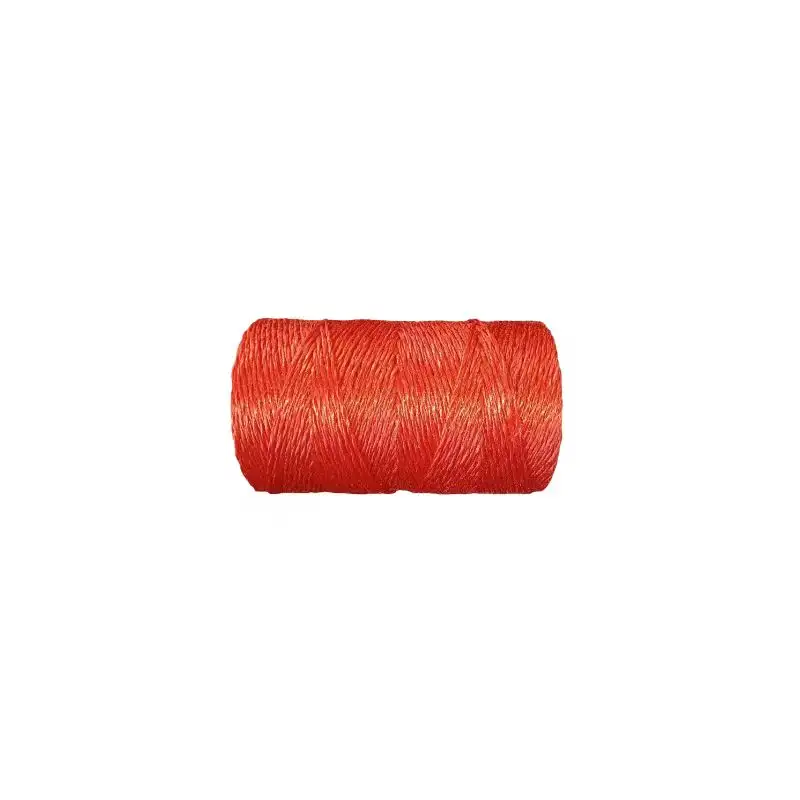 500g 1ply corde torsadée en polypropylène rouge ficelle nouveau matériau fait corde de tomate végétale