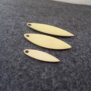 Lames lisses pour bricolage, 50 pièces/1 #-4 #, idéal pour la pêche à la mouche, leurre U L, ange - Product Image 2