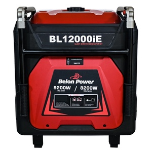 Generador Pequeño de 8.2KW con Tanque de 30L para Barbacoa al Aire Libre, Generador Portátil Silencioso de Gasolina de 9.2kw para Camping - Product Image 1