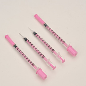 <span class=keywords><strong>Jeringa</strong></span> Veterinaria Rosa de 1 ml para Insulina, 31G x 8 mm - Aguja Fija de Bajo <span class=keywords><strong>Espacio</strong></span> <span class=keywords><strong>Muerto</strong></span> - Product Image 1