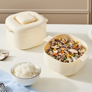 Contenedor Creativo a Prueba de Fugas para Preparar Comidas Saludables para Llevar, Caja Cuadrada Compacta para Alimentos Bajos en Azúcar - Product Image 6