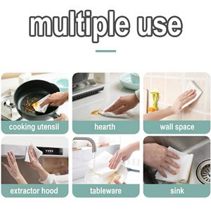 Lingettes nettoyantes efficaces pour la cuisine, éliminateur de taches, pour enlever la saleté et la crasse, vente en gros pour les usines - Product Image 3