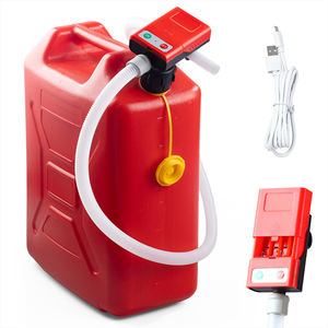 ปั๊มดูดน้ำมันดีเซลแบบใช้แบตเตอรี่ USB พร้อมมอเตอร์ DC  4 หัวต่อ  3.8GPM แรงดันต่ำ OEM 5V/12V สำหรับยานยนต์ รับประกัน 1 ปี - Product Image 1