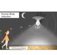 PIR Movimiento Sensor humano Luz Led Bombillas E27/B22 9W 12W Iluminación residencial Sensor Bombilla 5W 7W 9W 12W