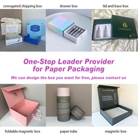 Boîte cadeau pliable de luxe en carton rigide noir mat avec logo personnalisé de qualité supérieure, fermeture magnétique