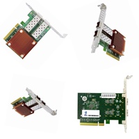 Carte réseau optique à fibre Mellanox Connect X-6 Chip 25 Gb 2 ports, adaptateur Ethernet