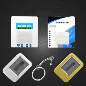 Caja metálica para memorias USB al por mayor, accesorio USB con cierre de mosquetón, compatible con varias memorias USB - Product Image 1