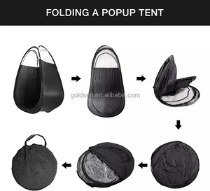 Tolhit Chất lượng cao xách tay phun tan Lều Pop nhanh chóng tự động mở trong nhà sunless cơ thể thuộc da gian hàng không thấm nước nhà dầu - Product Image 6