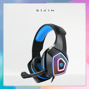 Cá Nhân Biểu Tượng Tùy Biến Với <span class=keywords><strong>RGB</strong></span> Ánh Sáng Tiếng Ồn Hủy Bỏ Mic Âm Thanh Stereo Cho PS5 Chuyển Đổi V1 Chơi Game Tai Nghe - Product Image 6
