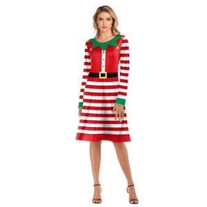 Noël <span class=keywords><strong>mère</strong></span> fille correspondant Sublimation impression <span class=keywords><strong>robe</strong></span> tenues maman et filles prêt à expédier Stock <span class=keywords><strong>pas</strong></span> <span class=keywords><strong>cher</strong></span> <span class=keywords><strong>robe</strong></span> <span class=keywords><strong>de</strong></span> noël - Product Image 5