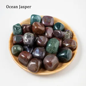 Wholesale Natural Crystal Polished Tumble Stone Healing Amethyst Gravels Garden Fish Tank Decoration