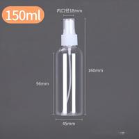 Botol Semprot PET Bening 30ml 50ml 100ml Kosong Isi Ulang Kabut Halus Botol Semprot Kosmetik Parfum Perjalanan