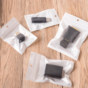 Sac en plastique OPP transparent avec logo personnalisé pochette à gousset latéral en poly adhésif auto-scellant transparent pour montres et bagues - Product Image 3