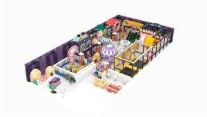 Jeu doux <span class=keywords><strong>Ninja</strong></span> personnalisé équipement de randonnée terrain de jeu intérieur pour enfants jouet pour les tout-petits parc d'attractions - Product Image 2