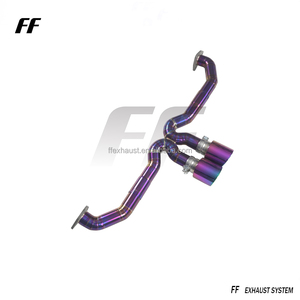 Nouvel échappement arrière en titane pour 991/991.1 3.4/3.8, échappement en titane haute performance amélioré - Product Image 2