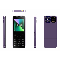 Teléfono Móvil X10-F con Pantalla de 2.4 Pulgadas, OEM SKD, 4 Tarjetas SIM, Multicolor, Teléfono GSM con Cámara, Video y Radio FM