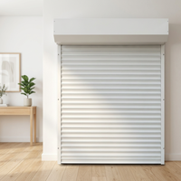 Volets roulants électriques en alliage d'aluminium de style européen, automatiques, anti-effraction, sécurité renforcée, sur mesure pour entrepôts et villas