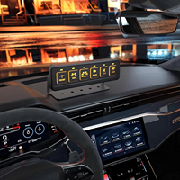 Contrôleur de lumière LEDIYTE contrôlé par application, panneau de commutation multi-modes RGB à intensité variable avec fonction stroboscopique à une touche pour la modification automobile