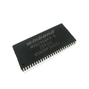 Integrated Circuits (ICs) 256Mb Parallel 54-TSOP II SDRAM Memory IC W9825G6KH-6