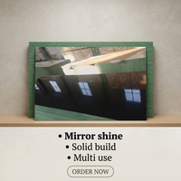 Panneau MDF couleur bois, panneau UV haute brillance 730kg/m3 4X8 18MM