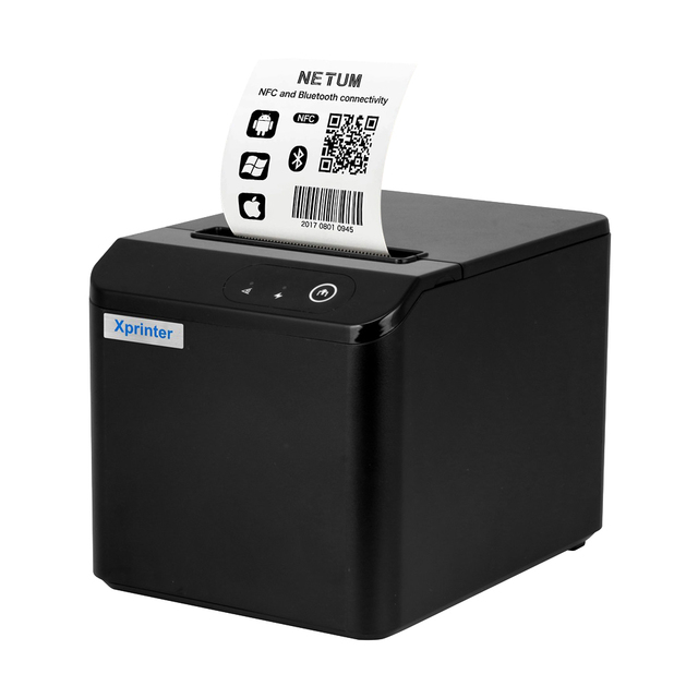 Desktop Handsfree for T80Q 80mm Wireless for Thermal Receipt Printer Paper Roll 1-Year Warranty for Small Business