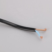 1.2m Noir ENEC Kema-Keur 2.5A/250V Cordon d'alimentation avec variateur en ligne H03VVH2-F 2*0.75mm2