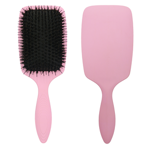Cepillo de Pelo Cuadrado de Nylon Iónico con Logotipo Personalizado, con Cojín Desenredante para Pelucas - Product Image 3