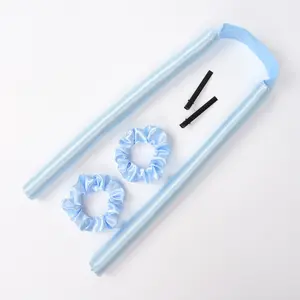 Wholesale DIY Magic Hair Curlers Hairstyle Roll With Clips Pin Soft Overnight Hair Rollers Heatless Setter For Natural Hair
