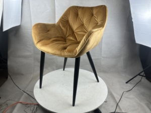 Venta al por mayor, silla de comedor suave y moderna para <span class=keywords><strong>restaurante</strong></span>, Villa, Hotel, sala de estar, muebles, hogar, comedor, cocina, sillas de comedor de terciopelo - Product Image 6