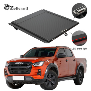 ฝาปิดกระบะท้ายแบบม้วนเก็บได้ Zolionwil พร้อมไ<span class=keywords><strong>ฟ</strong></span>เบรก LED สำหรับ Isuzu Dmax 5.5 Taga Foton Tunland G7 2025 - Product Image 1