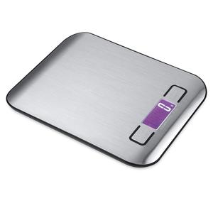 5kg Electronic Weighing Scale Cooking Kitchen Scale Backlight LCD Display Stainless Steel Smart Digital Food Scale Battery - Product Image 2