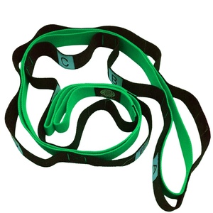 Yoga correa <span class=keywords><strong>de</strong></span> estiramiento con bucles para La Yoga, Pilates, estiramiento correas <span class=keywords><strong>de</strong></span> entrenamiento - Product Image 6