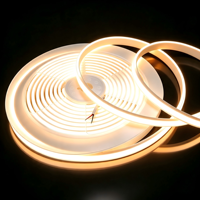 Tira de Luz LED COB para Exteriores de Alta Calidad, Silicona Extruida, Impermeable IP67, 24V, 528LED/m, Sin Puntos, Resistente a los Rayos UV, Anti-amarilleo
