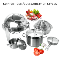 Daosheng Offre Spéciale commercial en acier inoxydable antiadhésif pour restaurant grandes casseroles à sauce ensemble de casseroles à induction