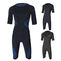 Combinaison d'entraînement Ems sous-vêtements 2 pièces Miha Bodytec électrostimulation Ems couches de base d'entraînement