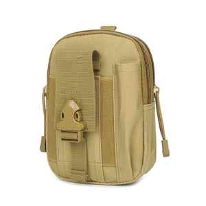 Sac banane de sport tactique camouflage avec fermeture éclair pour hommes, sac de poitrine pour activités de plein air, sac de course pour hommes, promotionnel en tissu Oxford, compatible avec appareils de 6,7 pouces - Product Image 4
