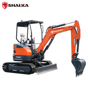 SHANDING Envío Gratuito CE EPA Miniexcavadora Multifunción de 2.5 a 3 Toneladas con Cabina y Motor Kubota, Giro de 360 Grados, Pequeña Excavadora - Product Image 5