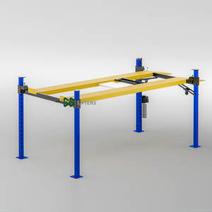Ascenseur de stationnement de voiture à 4 poteaux Capacité de 10000 lb Équipement de stationnement essentiel - Product Image 5