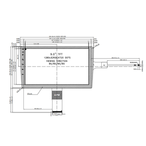 Bán buôn tùy chỉnh 1280*720 Độ phân giải cao cảm ứng điện dung 9 inch Màn hình <span class=keywords><strong>LCD</strong></span> cho xe - Product Image 6