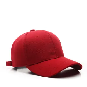 New Design Metal Adjustment Buckle Blank Cotton Customized Logo Baseball Hat Cap Visor Unisex Hip Hop Hat