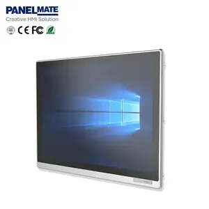 Monitor industrial impermeável do écran sensível do Usb Lcd de 19 polegadas HMI capacitivo encaixou a exposição industrial do monitor do toque