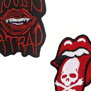 Nhà máy thực sự bắn Tình Yêu Là atrad thêu phụ kiện sắt trên các bản vá lỗi cho hàng may mặc/Túi/Quần/DIY - Product Image 2