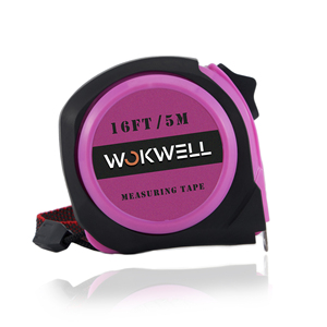 Ruban à mesurer Pantone personnalisé couleur 3M à 8M en acier boîtier en ABS avec revêtement TPR mesures de distance métriques et impériales en plastique - Product Image 2