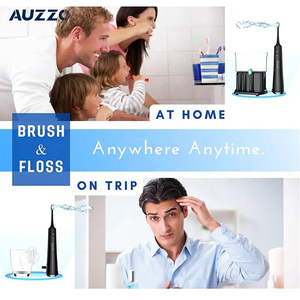 Cepillo de dientes eléctrico con hilo dental de agua de 600 ML y cepillo de dientes combinado con <span class=keywords><strong>irrigador</strong></span> bucal <span class=keywords><strong>Denta</strong></span> Flosser de agua para Limpieza de dientes - Product Image 5